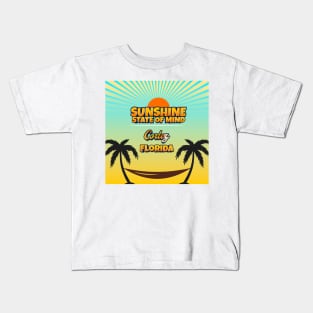 Cortez Florida - Sunshine State of Mind Kids T-Shirt